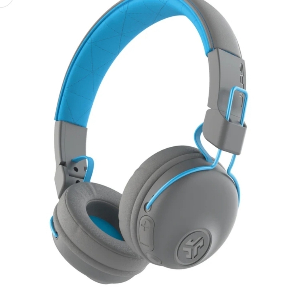 JLab Studio On-Ear Headphones Blue/Gray color NWT